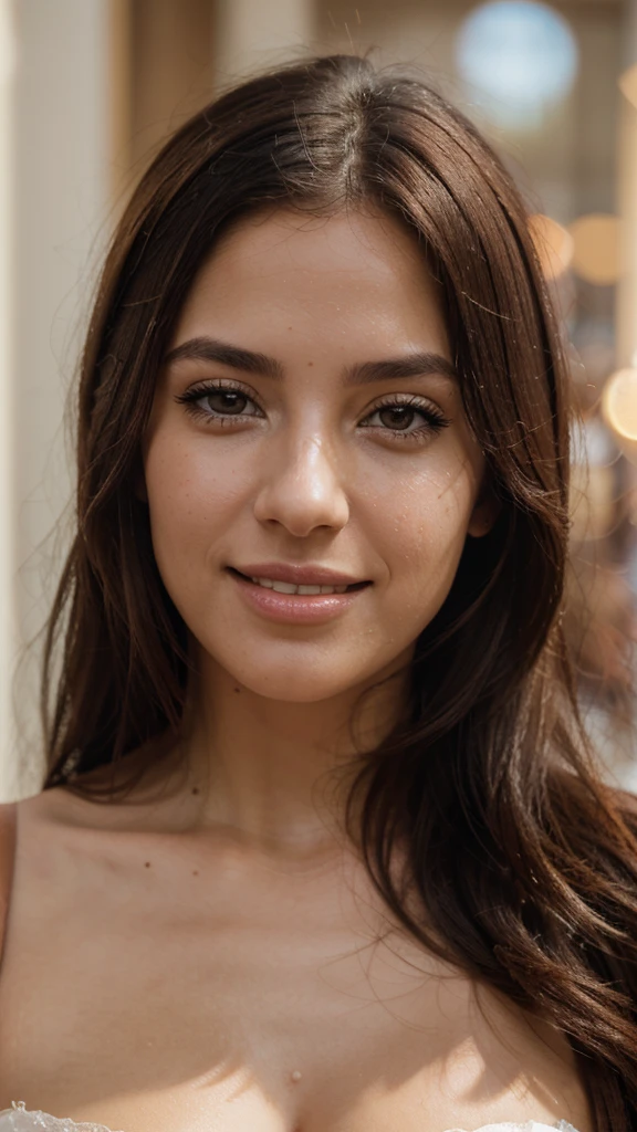 a beautiful argentine woman, (a woman eating a candy) , smiling at the camera, detailed face, beautiful and sexy woman, taking photos for instagram, 1girl, delicate facial features, whole body, highly detailed, photorealistic, 8k, realistic, masterpiece, very high quality, gorgeous eyes, lush eyelashes, lovely lips, perfect skin, elegant expression, fashionable outfit, natural lighting, warm color tones, cinematic composition, shallow depth of field, bokeh background