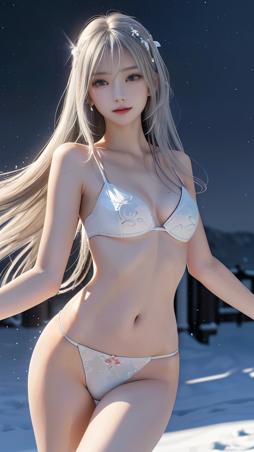 ((logo, masterpiece, 8K, table top, RAW photo, wonderful, 最high quality, Photorealistic and hvery detailed CG integrated 8K wallpaper, high quality, very detailed, Narrative poem, particle effects, dynamic effects, Depth of written boundary, cinematic light, Lens flare, ray tracing, anatomically accurate)), fantasy, 1 beautiful woman, silver hair, clear eyes, long hair, beautiful face, real face, Detailed and beautiful eyes, beautiful skin, ((dancing woman, Gracefully dancing woman,  snow sceneの中でdancing woman, violently dancing woman)), ((long hairがwindでなびく, long hairが跳ねる, long hairがwindで踊る)), hair jump, jewelry, beautiful eyes, white kimono, white obi, White cherry blossom embroidery pattern, silver earrings, wind, snow mountainの中で, snow scene, snow mountain, snow makeup, Snow and hoarfrost, snow-capped mountainや森, hoarfrost, snow-capped mountain々, The beauty and brilliance of frost-covered trees, The tranquility and beauty of a world of ice and snow,Artistic expression of aesthetic beauty by Completely Naked,Topless,Very small ass,Very Small waist,Very thin thighs and legs,Long, Slender legs,ほぼFlat Chest,Small Boobs,Are thin,petite and slender figure,,Small breasts,Long, Slender legs,Small hips,ほぼFlat Chest,The belly button and the surrounding area are exposed,The pussy crack  hairless and exposed,Put a slit in the pussy,Small breasts,Almost flat bust,Beautiful and highly artistic nipples,Flat Chest,Small hips,Small waist,Small waist,Thin legs,Small buttocks and thin thighs and legs,Beautiful and aesthetically pleasing nipples,,Are thin,Especially slim lower body,Pale pink underwear,Thin cotton underwear,A simple undergarment made of thin strings,Small breasts,Flat Chest,Small Bust,Small hips,Small waist,Are thin,Thin body type,Thin legs,Small butt and slim thighs,All nude,full nude,Completely naked,Korean,Korean famous idol star,Korean beautiful girl dancer,Korean singer,Thin butt,flat ass,The belly button and the surrounding area are exposed,Beautiful nipples,The most artistically and aesthetically beautiful nippl