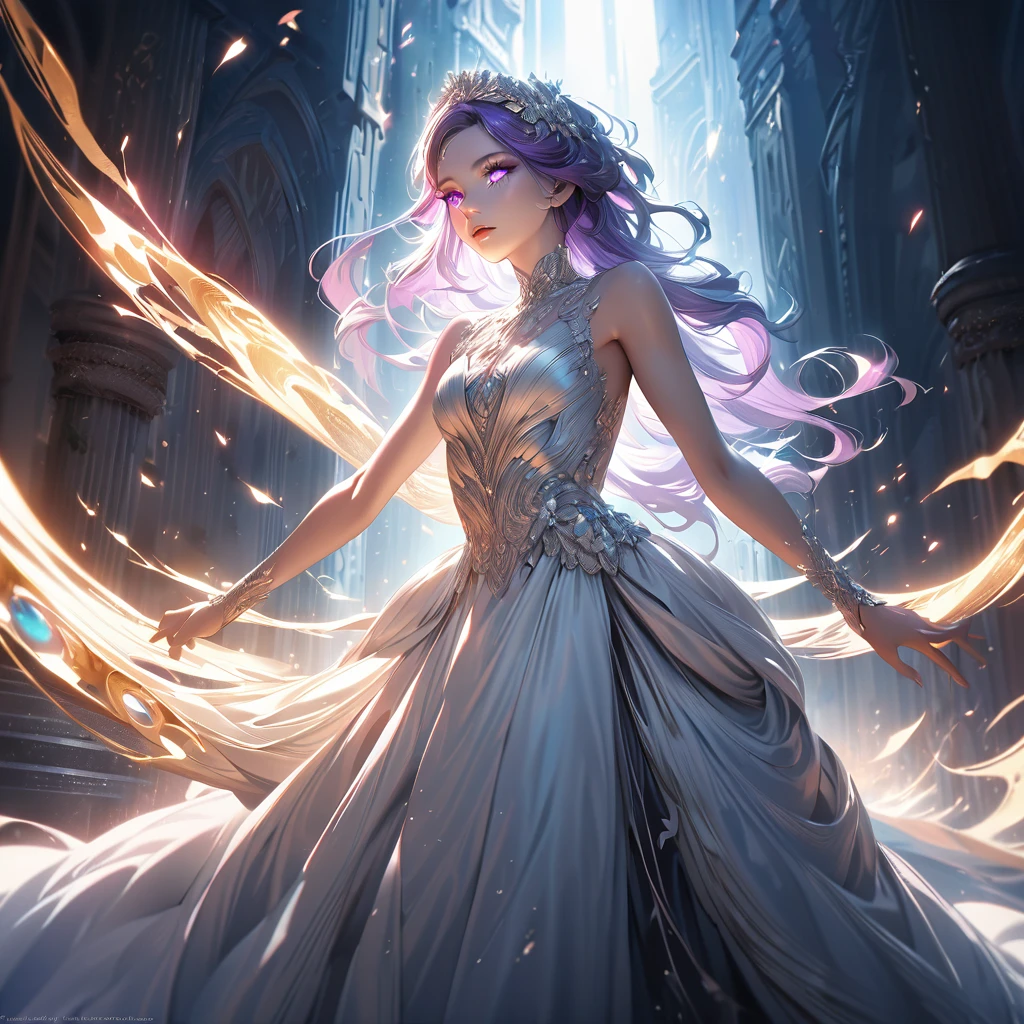 A beautiful murim cultivation girl, extremely detailed eyes, long eyelashes, beautiful detailed lips, elegant and graceful pose, elegant dress, stunning beauty, detailed facial features, glowing skin, volumetric lighting, dramatic lighting, cinematic, fantasy art, masterpiece, highly detailed, 8K, photorealistic, hyper detailed, vibrant colors, dramatic colors, epic scene