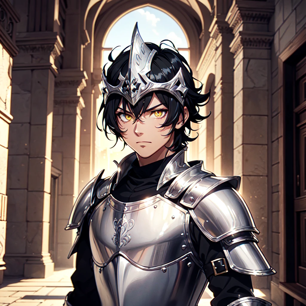 128K Ultra High Definition,
128K Ultra High Quality,
128K Ultra High Resolution,
Best Definition,
Best Quality,
Best Resolution,
Perfectly Detailed,
Perfectly Designed,
Extremely Detailed,
Extremely Designed,
Hyper Detailed,
Hyper Definition,
Hyper Quality,
Hyper Resolution,
Masterpiece,
(((Anime))),
Body Shot,
(((Boy))),
Handsome,
Muscular Body,
(((Black Mid Hair))),
(((Yellow Eyes))),
(((Silver Warlord Armor))),
(((Inside Of Medieval Royal Palace Background Scenery))),