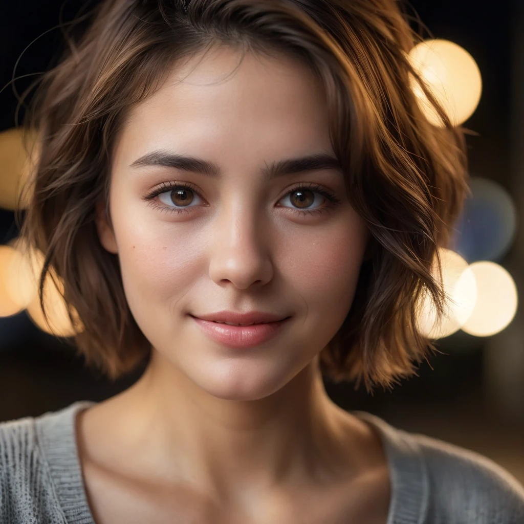 dressed, (photo realistic:1.4), (hyper realistic:1.4), (realistic:1.3),
(smoother lighting:1.05), (increase cinematic lighting quality:0.9), 32K,
1girl,20yo girl, realistic lighting, backlighting, light on face, ray trace, (brightening light:1.2), (Increase quality:1.4),
(best quality real texture skin:1.4), finely detailed eyes, finely detailed face, finely quality eyes,
(tired and sleepy and satisfied:0.0), face closeup, t-shirts,
(Increase body line mood:1.1), (Increase skin texture beauty:1.1)
