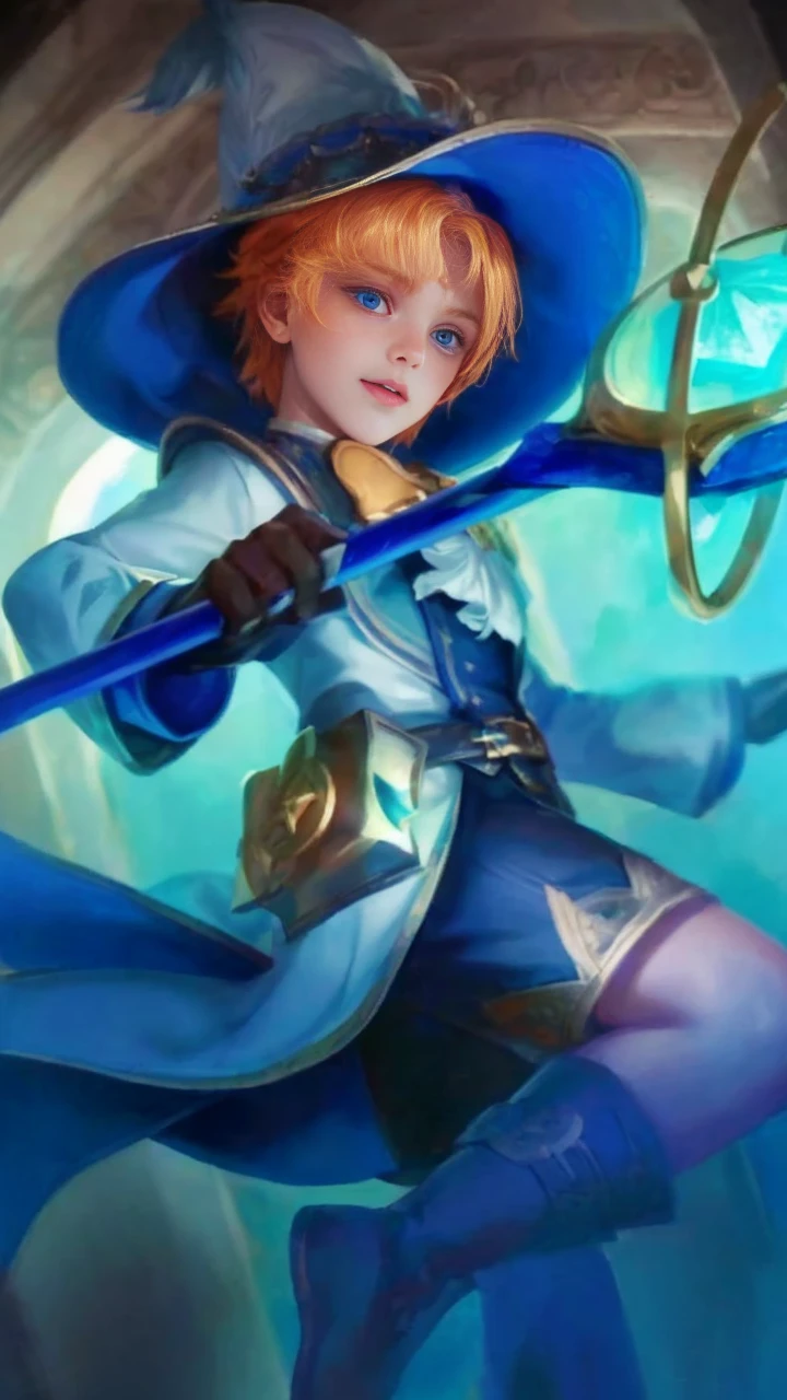 (Absurdres, Intricate Details, Masterpiece, Best Quality, High Resolution, 8k), 1 male, thin, young, aged up, masked, finely detailed eyes and face, auburn low-fade hair, amber eyes, portrait, looking at viewer, solo, half shot, detailed background, (light fantasy theme:1.1), focusing, mercenary, sunshine, floating scraps, color plate armor, divine aura, bright realistic lighting, marble castle, intense atmosphere, circlet, coat of arms, brazier, , Depth of Field, VFX. White hair, blue eyes,handsome, facial details,