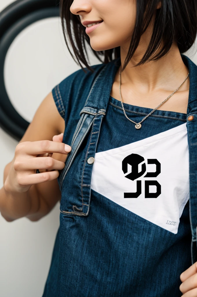 Stylish logo tag with marked DJ DODO