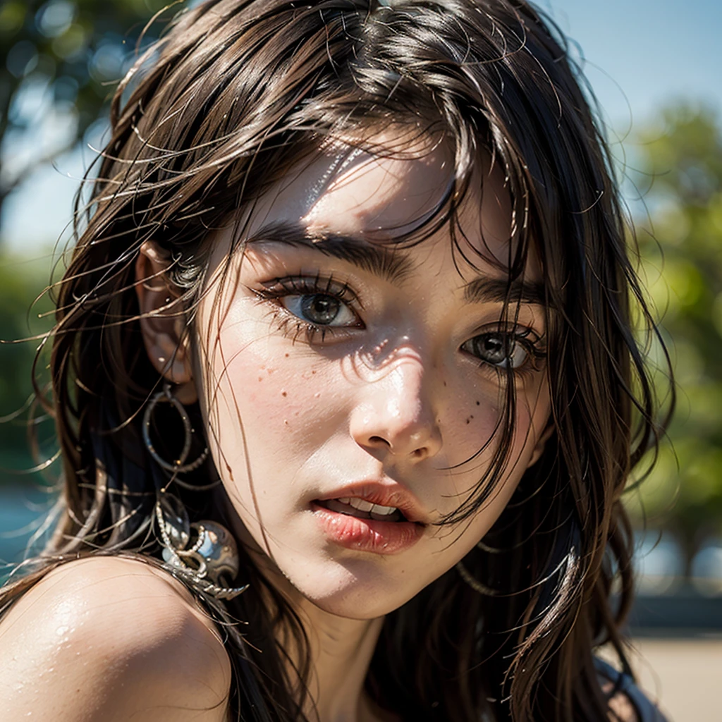 masterpiece,Highest quality,beautiful,Detailed face,Scattered beneath the surface,Bird's Eye View, wrenchsFantasy,Fantasy,One girl,Cute Girl Pictures,A light smile,Charm,20-year-old,Asymmetrical Hair.Shave the sides,Turquoise Hair,Shine,cloud,colorful || Starry sky,performer,forest,Bare Tree,Colored glaze, space_style,style-swirlmagic,style-sylvamagic,Rainbow Candy, complicated, elegant, Sharp focus, Sweet color, Cinematic, Very detailed, Exquisite detail, Professional, strengthened