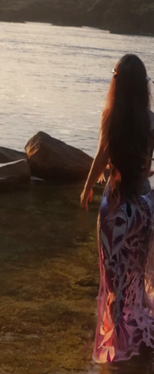 There was a woman,Have a mermaid tail, sitting on a rock, Mermaid aesthetics, beautiful mermaid, beautiful serum, Portrait of a mermaid, Ethereal mermaid story, Mermaid cute book, Ethereal fantasy, Smile like the Queen of mermaids, Queen of mermaids , crown on coral head , pearls and shells ((tmasterpiece)),16K,hyper HD