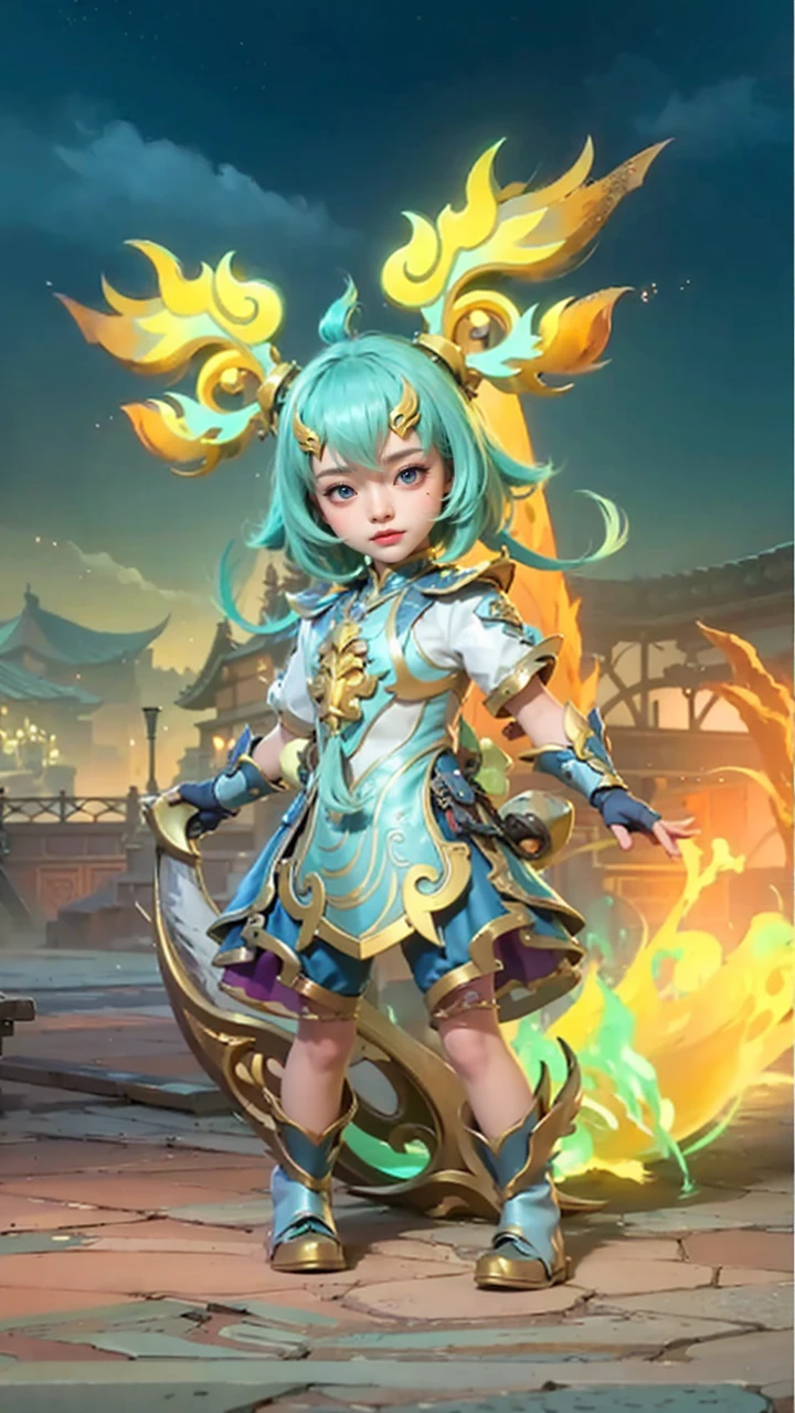 a close up of a woman, blue hair, big , shadowbringers cinematic, 4 k detail fantasy, a beautiful fantasy empress, game cg, xianxia fantasy, xianxia hero, 2. 5 d cgi anime fantasy artwork, cinematic goddess close shot, ruan jia and artgerm, wow 4 k detail fantasy, hyperdetailed fantasy character