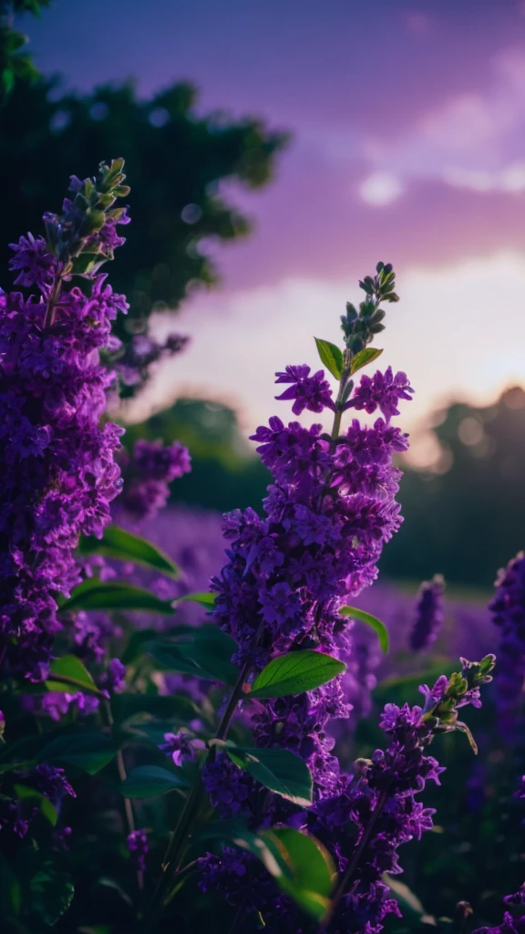 Lavender purple HD 4K