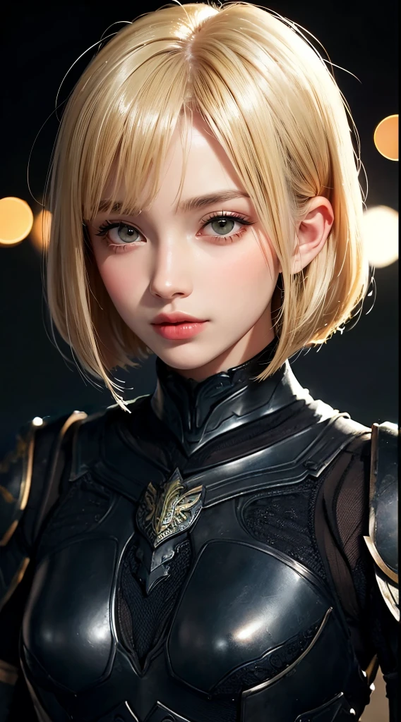 Fantasy、Ornately decorated metal armor、red、