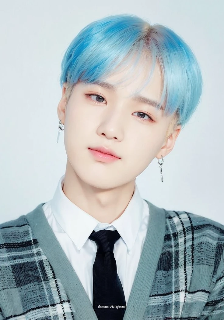 ulzzang, ulzzang masculine, Wan adorable korean face, cai xukun, kanliu666, jinyoung shin, Ruan lindo vtuber, kim doyoung, chiho, e-chica, E - Chico, Jung Jaehyun, jaeyeon nam, Sakimichan, photorealistic, ultrahd, 8k, affeminate man with dyed hair, Jung Jaehyun, Min Yoongi, Min Yoongi face, adorable pale japanese korean face, IA ulzzang, kim doyoung, wide, hair behind the back, hair near the shoulders, somewhat small eyes, Young man, masculine, pupils in perfect quality, blackpink jossi, Hong June Hyung, Tae June Kim, ulzzang, hime cut, pero largo flequillo largo wide flequillo largo risado, jaeyeon nam, xqc, Min Yoongi, Min Yoongi, Min Yoongi, Yoongi, Sugar, perfect hair, hair without blurring, Min Yoongi, Min Yoongi, Min Yoongi, Yoongi, Sugar, image very similar to the original, image very similar to the original, detailed pupils, small pupils, unblurred pupils, eyes not so big, perfect face, Perfect face, face with detailed features, Min Yoongi from Bts