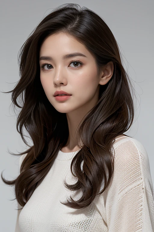 highest quality、4K、Perfect Face、Perfect Style、perfect body、Sunburn、beautiful lady、、long curly layer brown hair、Swept-back hair、full body, sexy 、rming、healthy、of the highest quality、8K、sunset,windy hair、
Abstract shapes, deep grayscale tones, polygon fragments, geometric patterns, low-light monochrome background, polygonal shadows, composition of straight lines and sharp angles, facet of modern art,