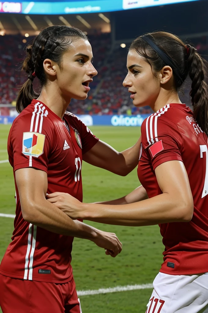 Create a thumbnail of match between crotia and albania at euros 