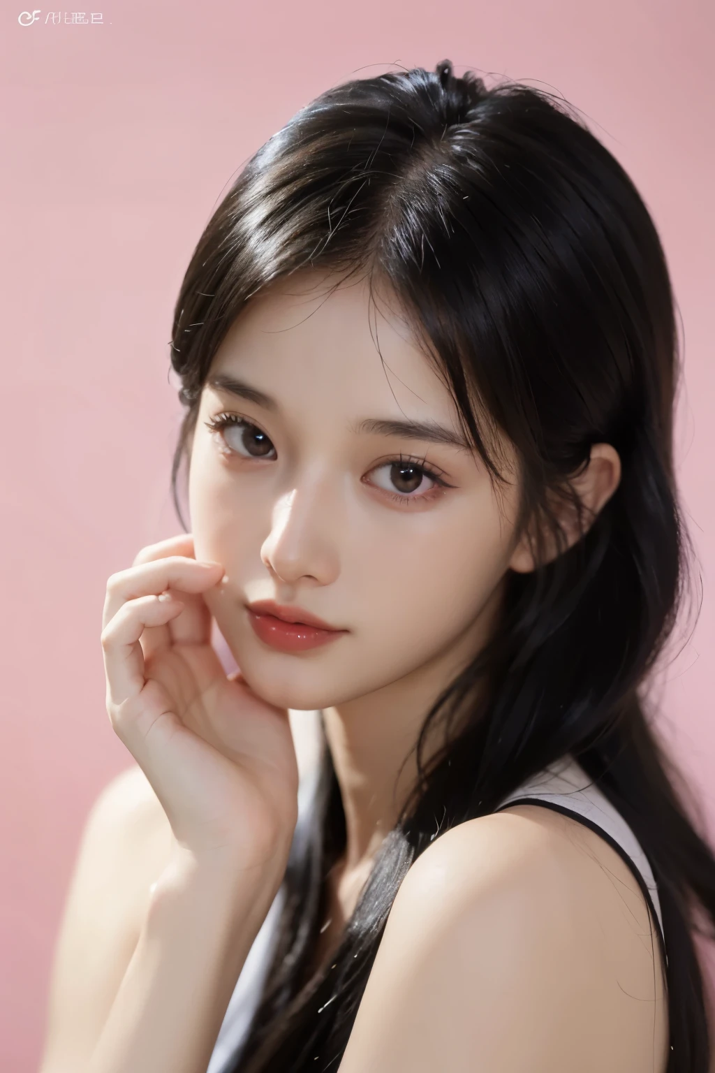 bokeh,permanent,very detailed,official art,4K 8K wallpaper,(Soft light and shadows),Hand Details,eye high detail,8K,(best quality:1.5),pastel colors,soft focus,masterpiece,studio,Hair High Details,((plain background :1.2)),1 girl,(perfect female body:1.1),huge breasts,
(Frontal shots),(full body image:1.3, )bokeh,Human Development Report,ultra high definition,very detailed,official art,4K 8K wallpaper,8K,(best quality:1.5),masterpiece,Hair High Details,(In fact:1.5),160mm,(bright colors),(black hair:1.5),