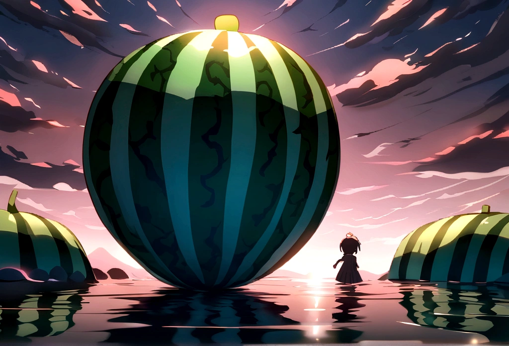 Fruit and fruit together,Make it bigger watermelon game