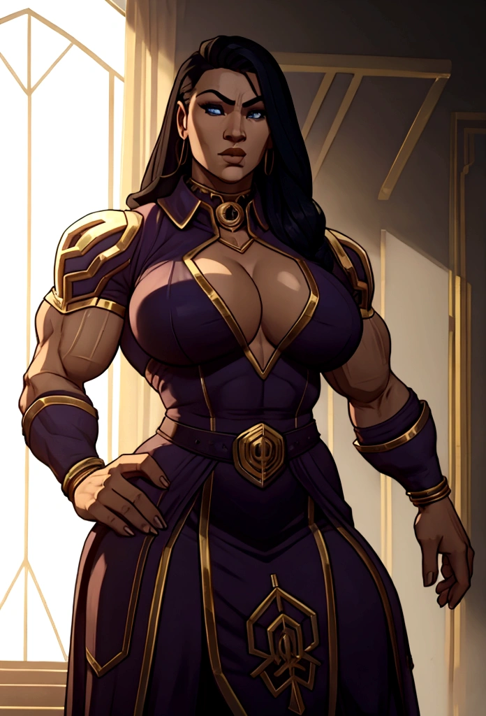 huge musclewoman on vecation