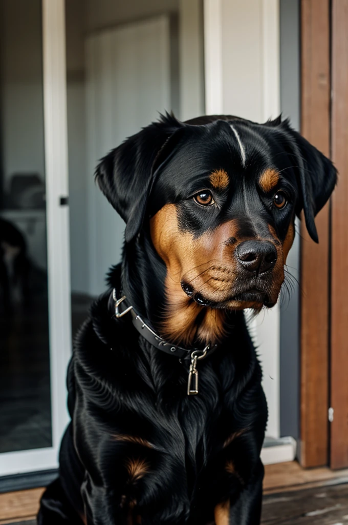  
Black dog
