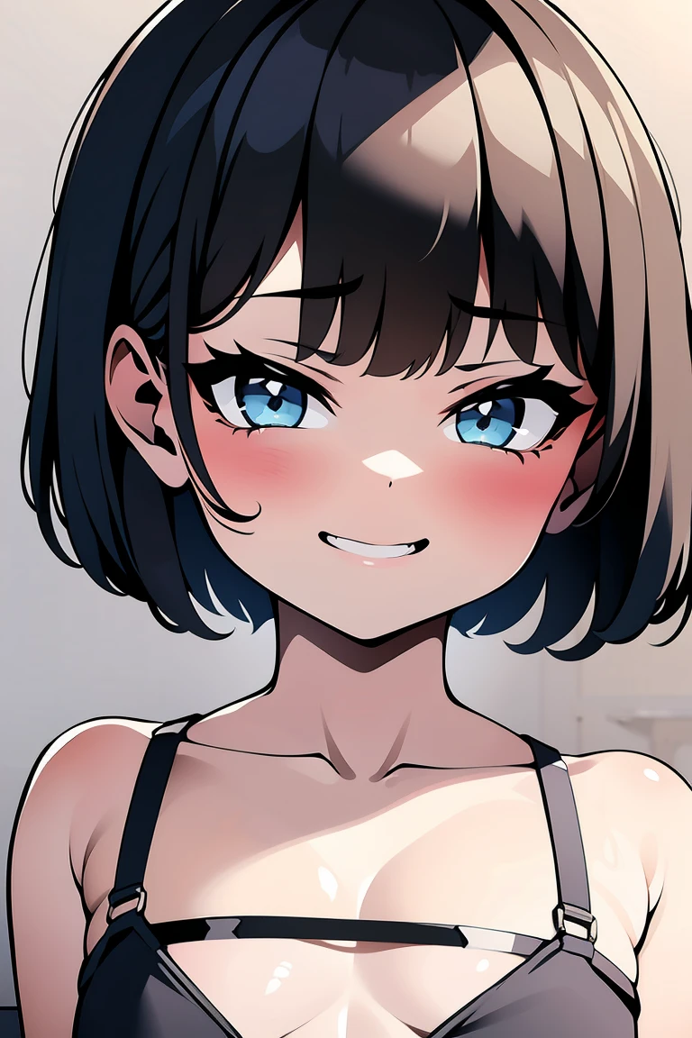 One girl, Mesgaquismiles, Bobcut,