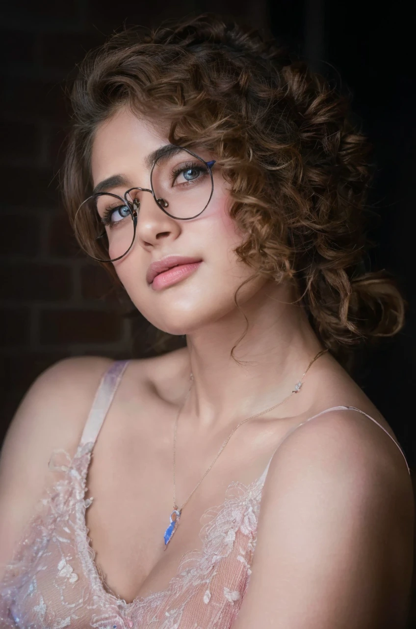 (best quality,4k,8k,highres,masterpiece:1.2),ultra-detailed,(realistic,photorealistic,photo-realistic:1.37),glowart:1.0,(bright,sketch,drawing:1.0),1girl,blush,collarbone,hair between eyes,long hair,looking at viewer,bra,portrait,shiny,shiny hair,side ponytail,pooja1,artistic color palette,vibrant colors,soft lighting,peaceful expression,subtle glow,playful atmosphere,gentle brushstrokes,colorful backdrop,captivating gaze,expressive eyes,dainty features,delicate shading,dynamic composition,intricate details,subdued background,bold contrast,ethereal aura,impressionistic style, pooja1