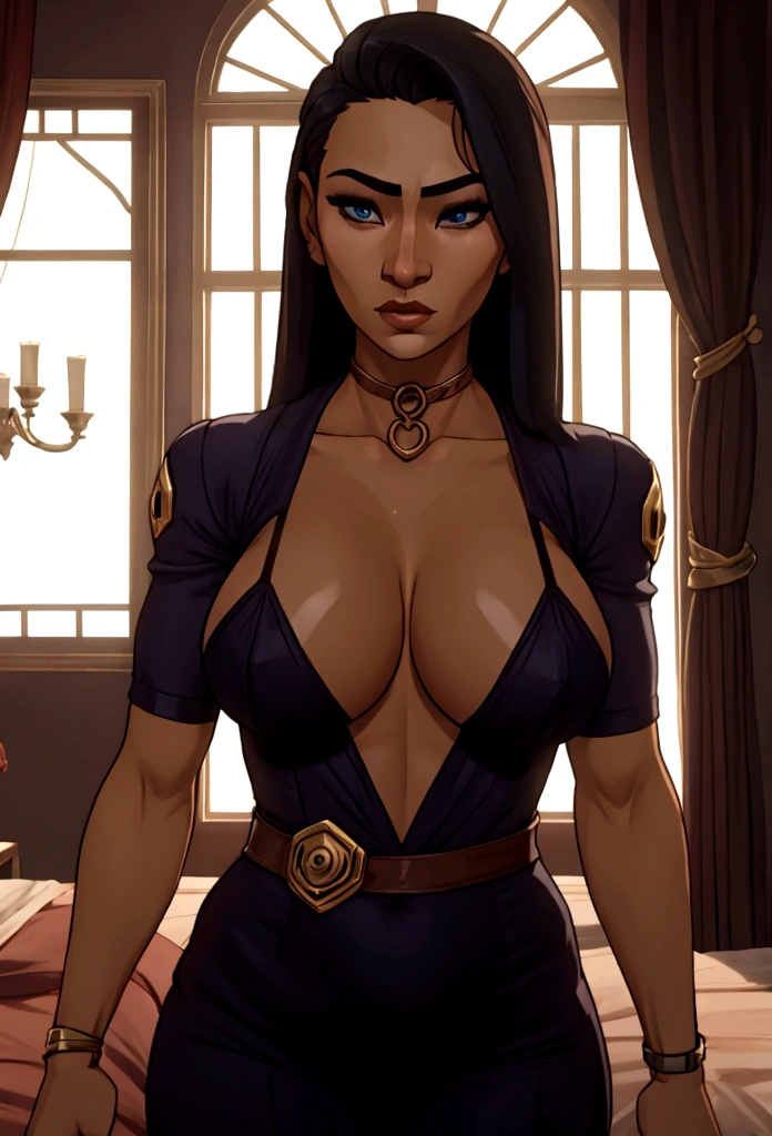 woman wearing a  lingere big 