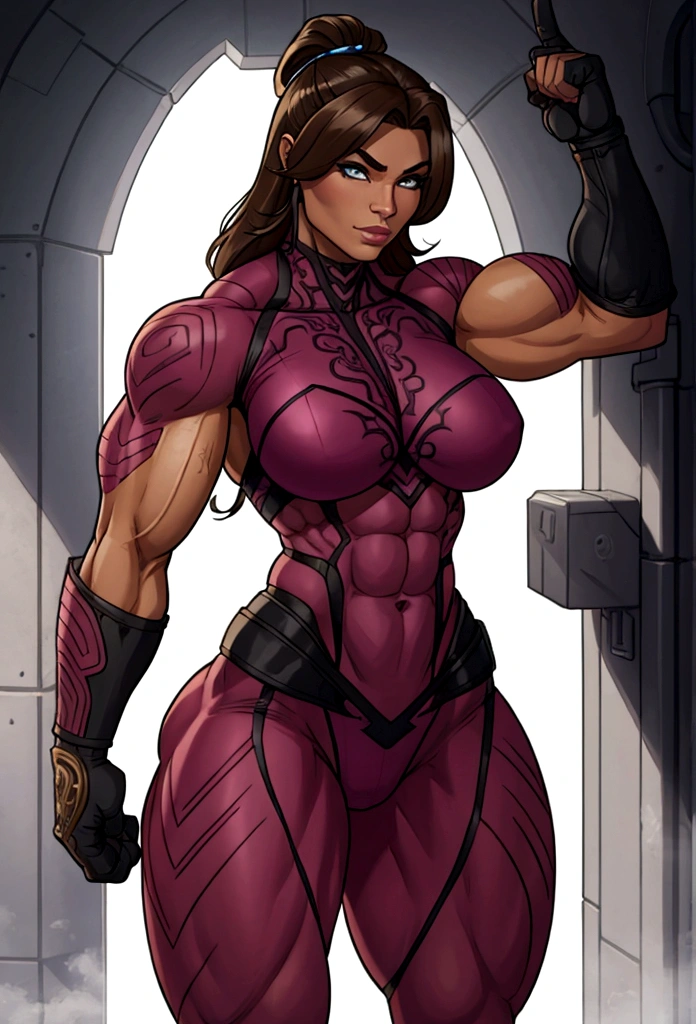 fable muscle woman guns