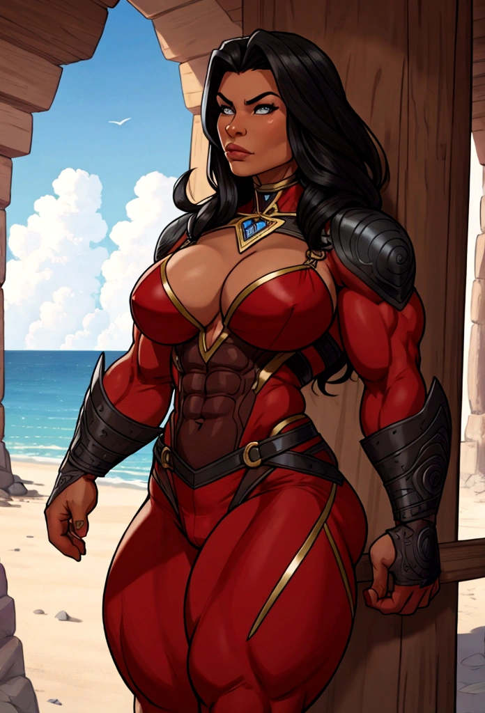 muscle woman explorer world