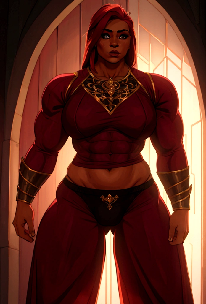 hhuge muscle woman comfy 