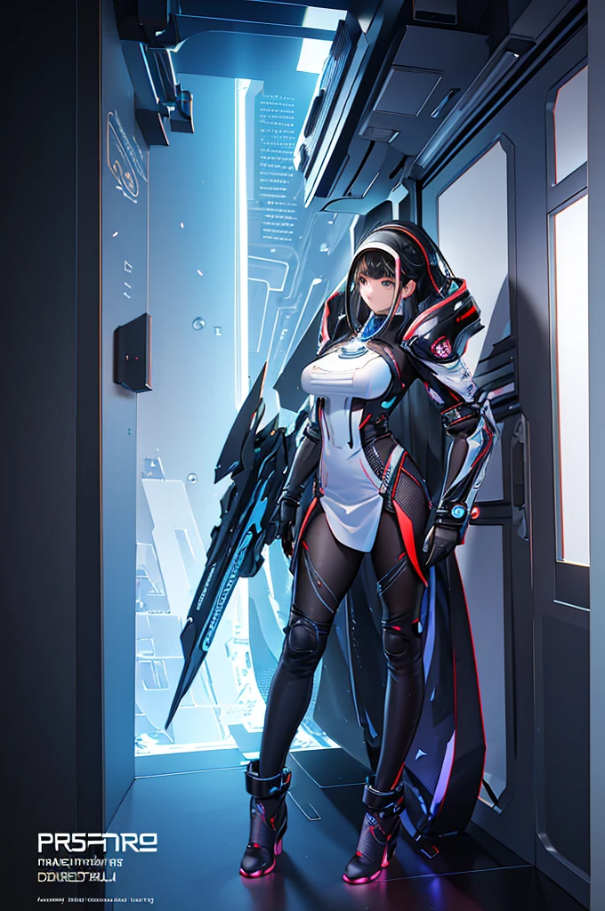 ((Highest quality)), ((masterpiece)), (detailed:1.4), 3d, Beautiful cyberpunk woman image,High resolution (High Dynamic Range),Ray Tracing,NVIDIA,Super Resolution,Unreal 5,Scattered beneath the surface,PBR Texturing,Post-processing,Anisotropic Filtering,Depth of written boundary,Maximum clarity and sharpness,Multilayer Texture,Albedo and Specular Maps,Surface Shading,Accurate simulation of light-matter interactions,Perfect proportions,Octane Rendering,Two-tone lighting,wide aperture,Low ISO,White balance,Three-part method,8K RAW,