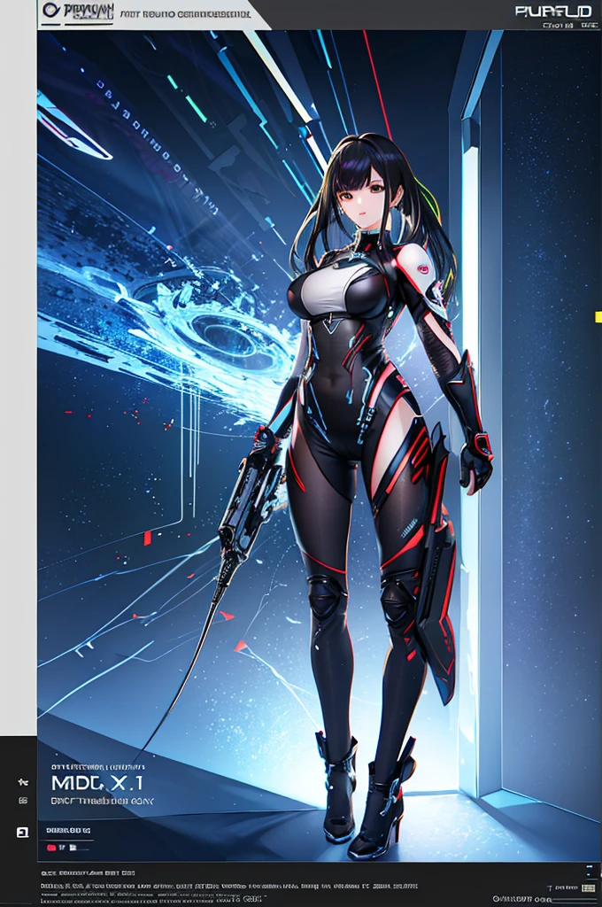 ((Highest quality)), ((masterpiece)), (detailed:1.4), 3d, Beautiful cyberpunk woman image,High resolution (High Dynamic Range),Ray Tracing,NVIDIA,Super Resolution,Unreal 5,Scattered beneath the surface,PBR Texturing,Post-processing,Anisotropic Filtering,Depth of written boundary,Maximum clarity and sharpness,Multilayer Texture,Albedo and Specular Maps,Surface Shading,Accurate simulation of light-matter interactions,Perfect proportions,Octane Rendering,Two-tone lighting,wide aperture,Low ISO,White balance,Three-part method,8K RAW,