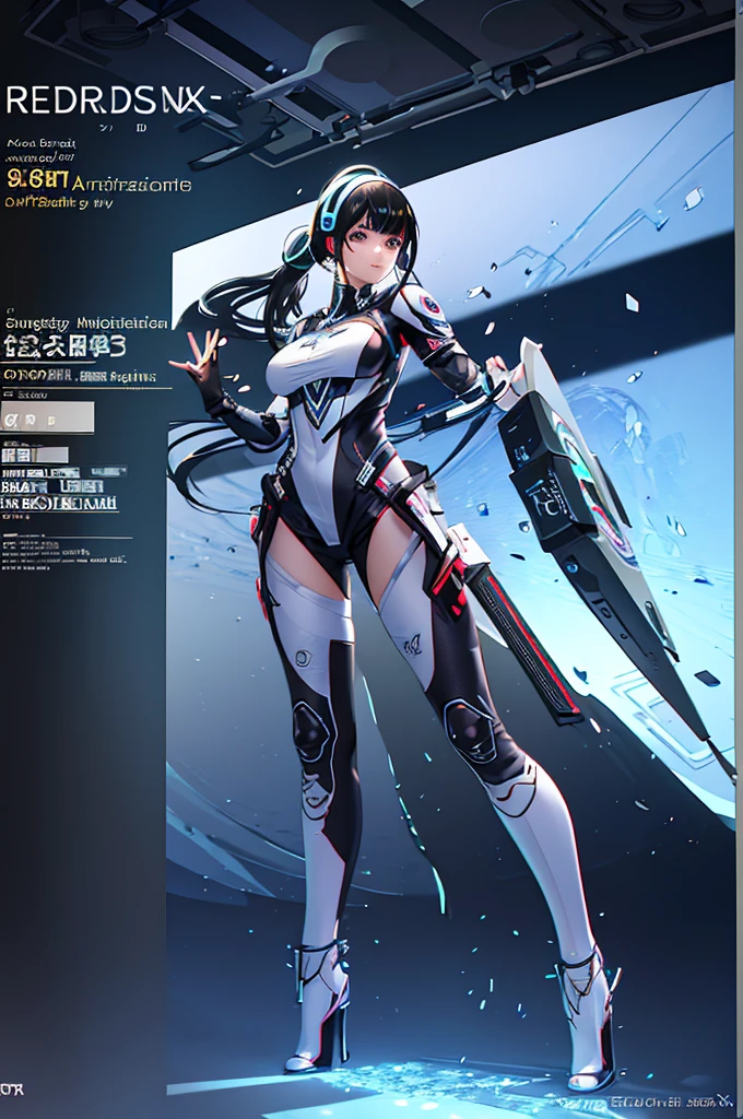 ((Highest quality)), ((masterpiece)), (detailed:1.4), 3d, Beautiful cyberpunk woman image,High resolution (High Dynamic Range),Ray Tracing,NVIDIA,Super Resolution,Unreal 5,Scattered beneath the surface,PBR Texturing,Post-processing,Anisotropic Filtering,Depth of written boundary,Maximum clarity and sharpness,Multilayer Texture,Albedo and Specular Maps,Surface Shading,Accurate simulation of light-matter interactions,Perfect proportions,Octane Rendering,Two-tone lighting,wide aperture,Low ISO,White balance,Three-part method,8K RAW,