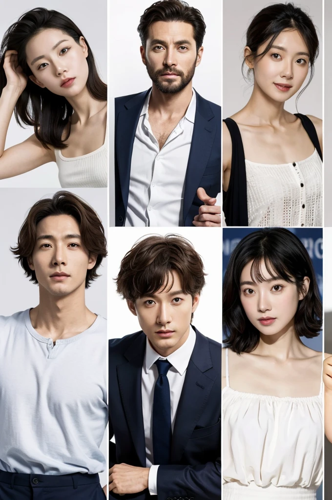 Des amis korean pose pour une photo, un air agréable, il on l'air responsable les uns des autres. Ils sont charismatiques, très bien détaillés, beaux visages, beaux yeux. À côté d'un lycée coréen. Style kdrama. Suspens. Ils ont tous 18 years. Lumières sombres. Bad guys.