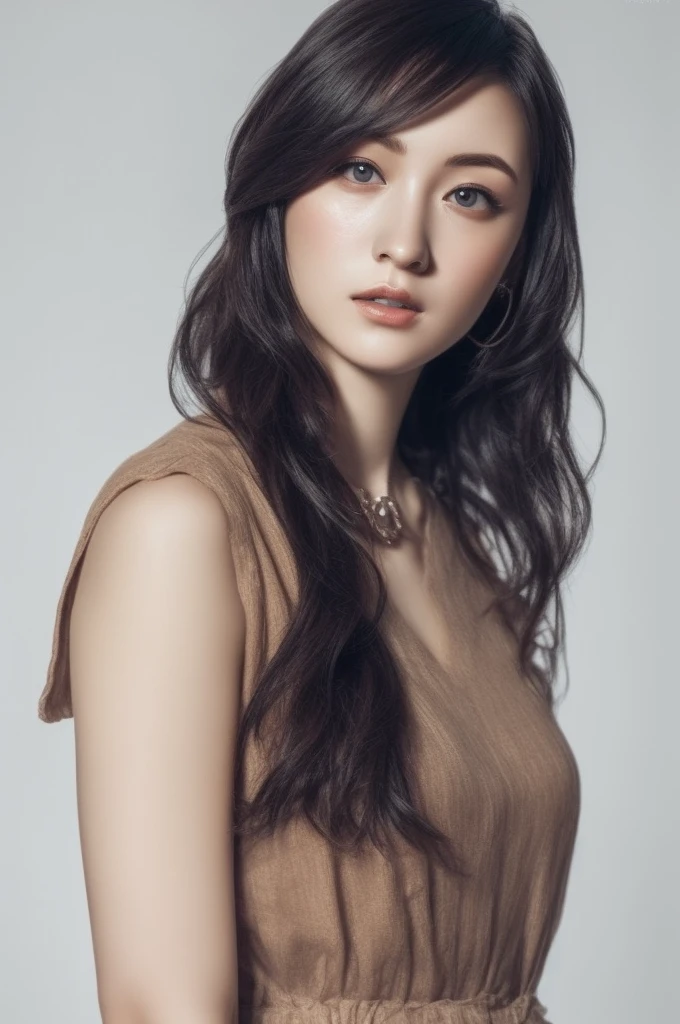 ((Masterpiece))), (((Highest quality))), ((Super detailed)), (Surreal), (Highly detailed CG illustrations), Cinematic Light, Photorealistic, ((1 beautiful young woman:1.5)), (Beautiful face and lips), ((beautiful detailed black eyes:1.2)), light makeup, (((full body:1.5))),