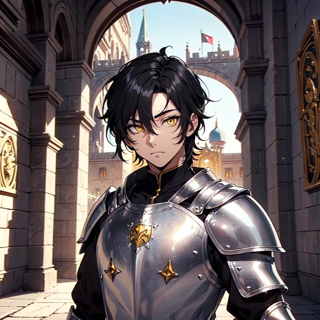 128K Ultra High Definition,
128K Ultra High Quality,
128K Ultra High Resolution,
Best Definition,
Best Quality,
Best Resolution,
Perfectly Detailed,
Perfectly Designed,
Extremely Detailed,
Extremely Designed,
Hyper Detailed,
Hyper Definition,
Hyper Quality,
Hyper Resolution,
Masterpiece,
(((Anime))),
Body Shot,
(((Boy))),
Handsome,
Muscular Body,
(((Black Mid Hair))),
(((Yellow Eyes))),
(((Silver Warlord Armor))),
(((Inside Of Medieval Royal Palace Background Scenery))),