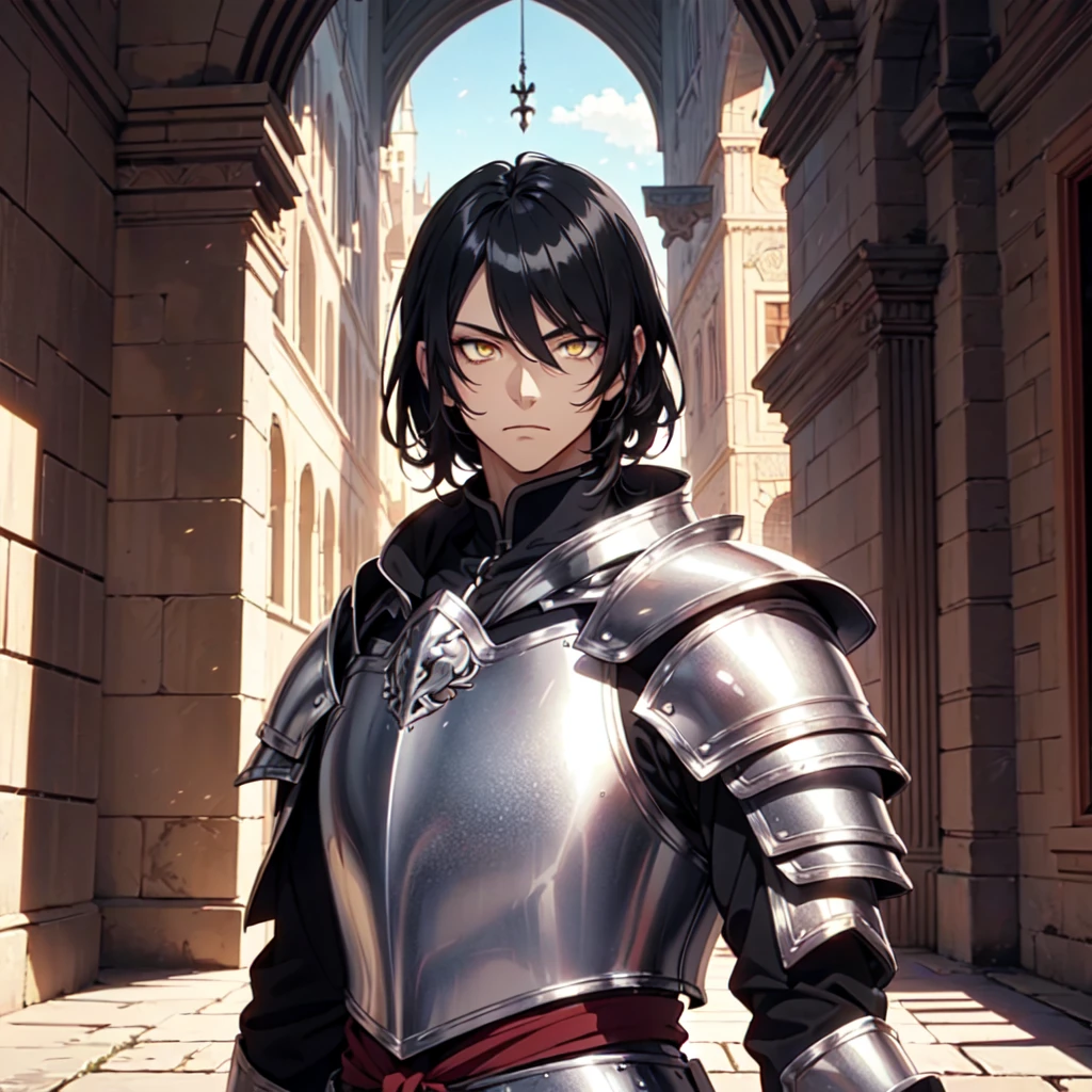 128K Ultra High Definition,
128K Ultra High Quality,
128K Ultra High Resolution,
Best Definition,
Best Quality,
Best Resolution,
Perfectly Detailed,
Perfectly Designed,
Extremely Detailed,
Extremely Designed,
Hyper Detailed,
Hyper Definition,
Hyper Quality,
Hyper Resolution,
Masterpiece,
(((Anime))),
Body Shot,
(((Boy))),
Handsome,
Muscular Body,
(((Black Mid Hair))),
(((Yellow Eyes))),
(((Silver Warlord Armor))),
(((Inside Of Medieval Royal Palace Background Scenery))),