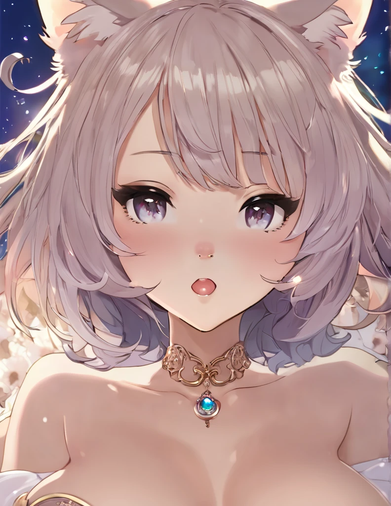 (kawaii anime style) , Hallucination, daydream , nightmare , Insane Dream , bokeh , erotica , romance , Cat clings girl , Petals fluttering down , (Single eyelids, round nose, swollen cheeks) , glossy lips , Collarbone , Hair blowing in the wind , Goddess of lust , (hide crotch by cats:1.2) , (hide nipple by cats:1.2) , (close up cat) , (spread legs) , bra , Groin , (Wide pelvis) , (nudity full body)