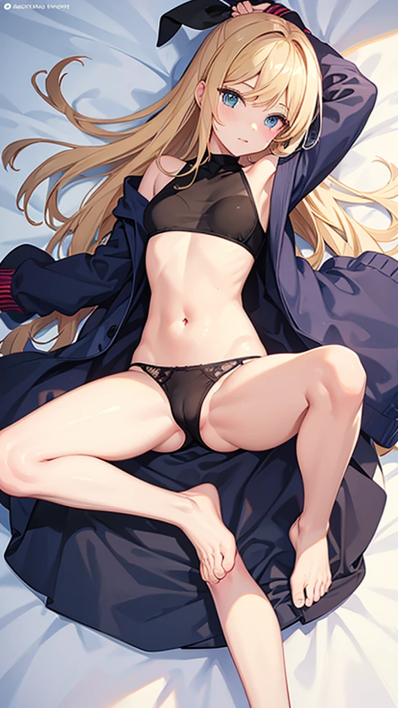 No underwear Leg spread