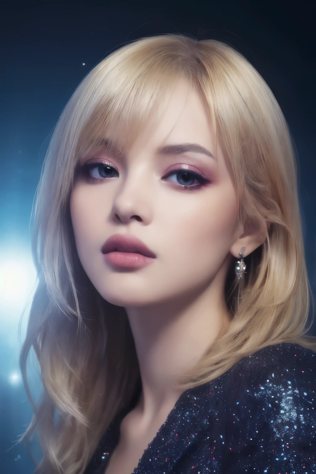 (Detailed lips), (Realistically:1.37), (Vibrant colors), (Studio Lighting), (Sharpen your focus), (High Dynamic Range), (Bokeh), (in contrast), (Kilo:1.2), (elegant), (Elegance), (like々Shii), (Luxury Accessories), (Sparkle Eyes), (Shine), (Calm), (Shine), (dream-like), (dynamic), (素晴らShiiもの), (Sensitive), (Dramatic), (Complex), (eternal), (Beautifully dressed), (Mysterious), (Mysterious), (Mysterious), (Perfect perfection), (interesting), (Individuality), (masterpiece), (High resolution), (The best quality at its best, 4K, 8K), alone, 18 year old girl.