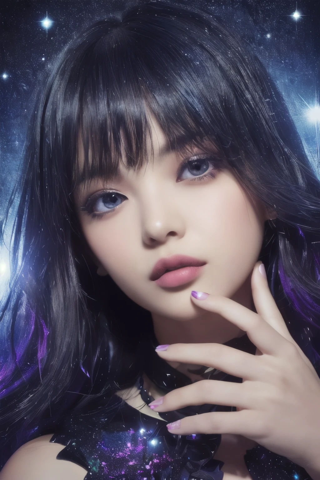 (Detailed lips), (Realistically:1.37), (Vibrant colors), (Studio Lighting), (Sharpen your focus), (High Dynamic Range), (Bokeh), (in contrast), (Kilo:1.2), (elegant), (Elegance), (like々Shii), (Luxury Accessories), (Sparkle Eyes), (Shine), (Calm), (Shine), (dream-like), (dynamic), (素晴らShiiもの), (Sensitive), (Dramatic), (Complex), (eternal), (Beautifully dressed), (Mysterious), (Mysterious), (Mysterious), (Perfect perfection), (interesting), (Individuality), (masterpiece), (High resolution), (The best quality at its best, 4K, 8K), alone, 18 year old girl.