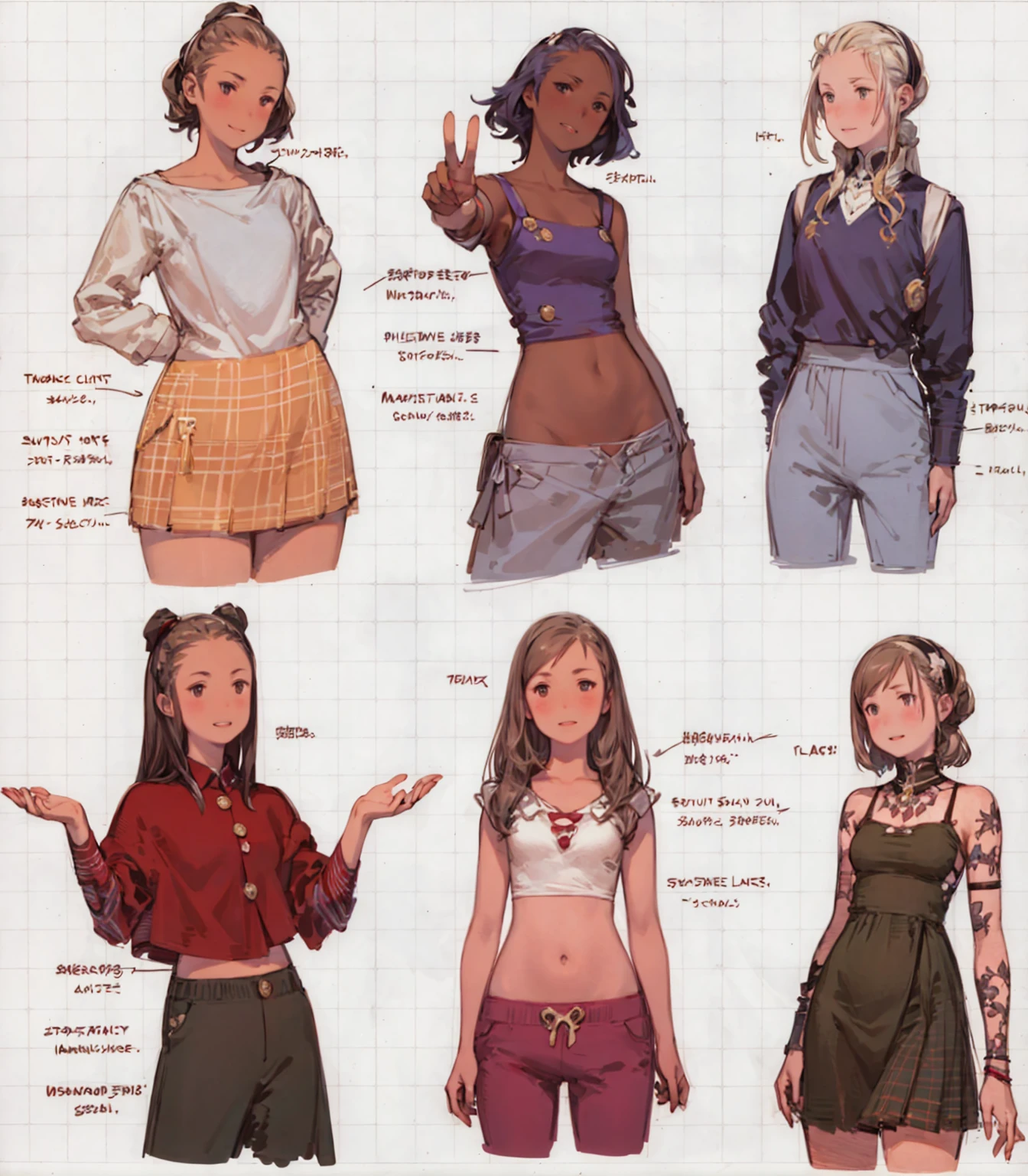 Girls, masterpiece