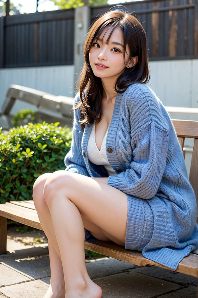 (Realistic, photo-Realistic:1.37), (masterpiece), (Highest quality:1.4), (Ultra-high resolution:1.2),(RAW Photos:1.2), (目のRealisticサイズ, Droopy eyes, Sleepy face, Angle from below, Realistic skin, Ecstasy face), Masturbation, Strong winds, Beautiful brown hair, ((Spread your legs, Expose the genitals,Shaved pussy)), (ボタンをoutsideした様々A lightweight casual dress with a simple pattern,Off the shoulder), outside, Mountain, (((Focus on the pubic area, Between the legs))), ((The dark hours of dawn)), in the forest, (Swollen areola), stream,