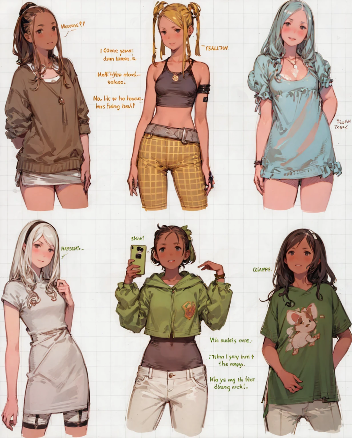 Girls, masterpiece
