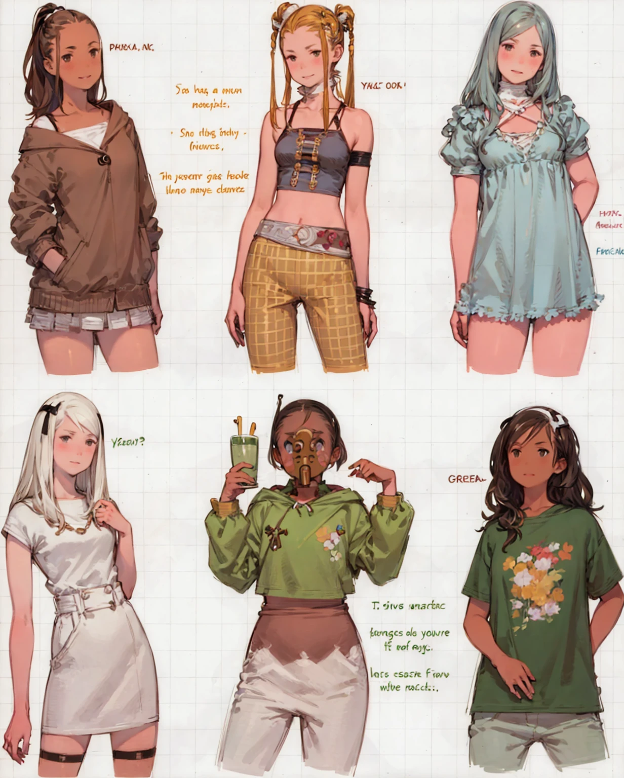 Girls, masterpiece