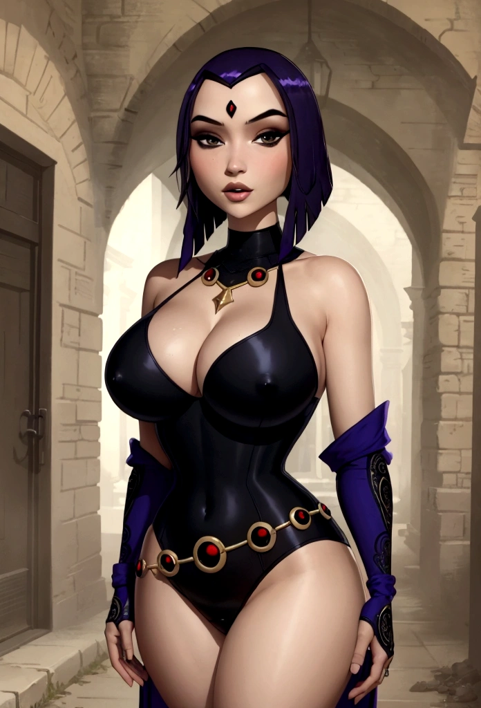 y woman raven big
