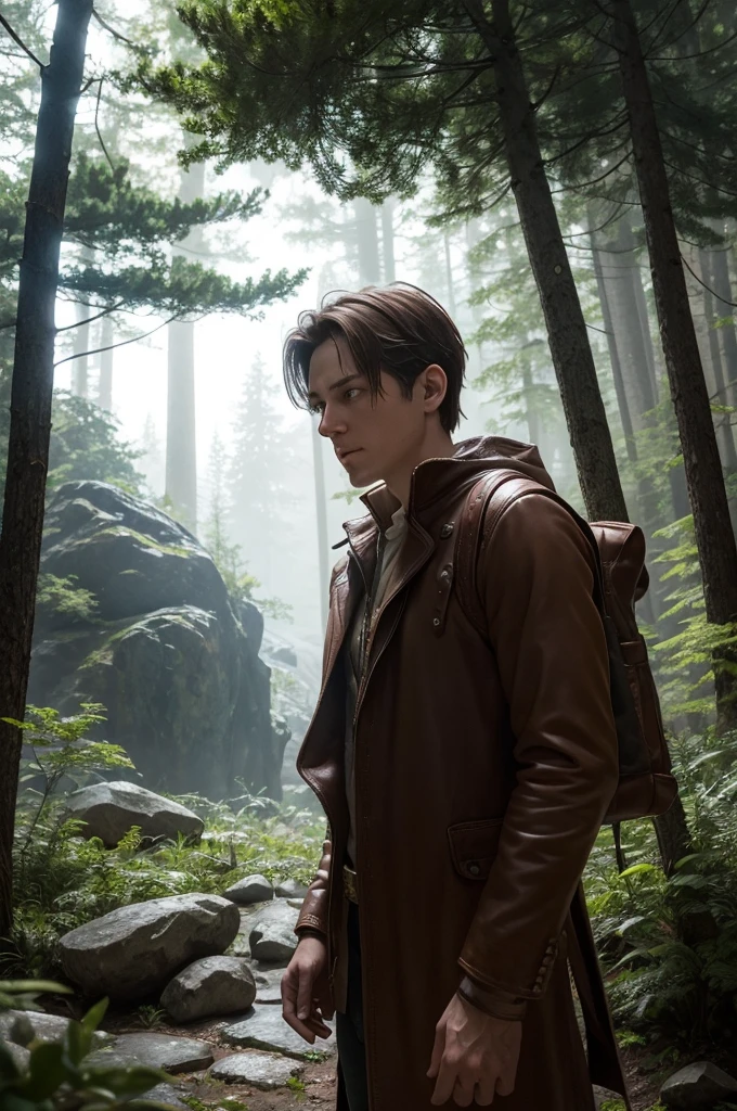  **Finding the Medallion:**
   - "Upon reaching the clearing, John saw something glowing faintly in the center, partially buried under a rock. It was the medallion. Describe the scene and the surrounding atmosphere as John approached to catch him."