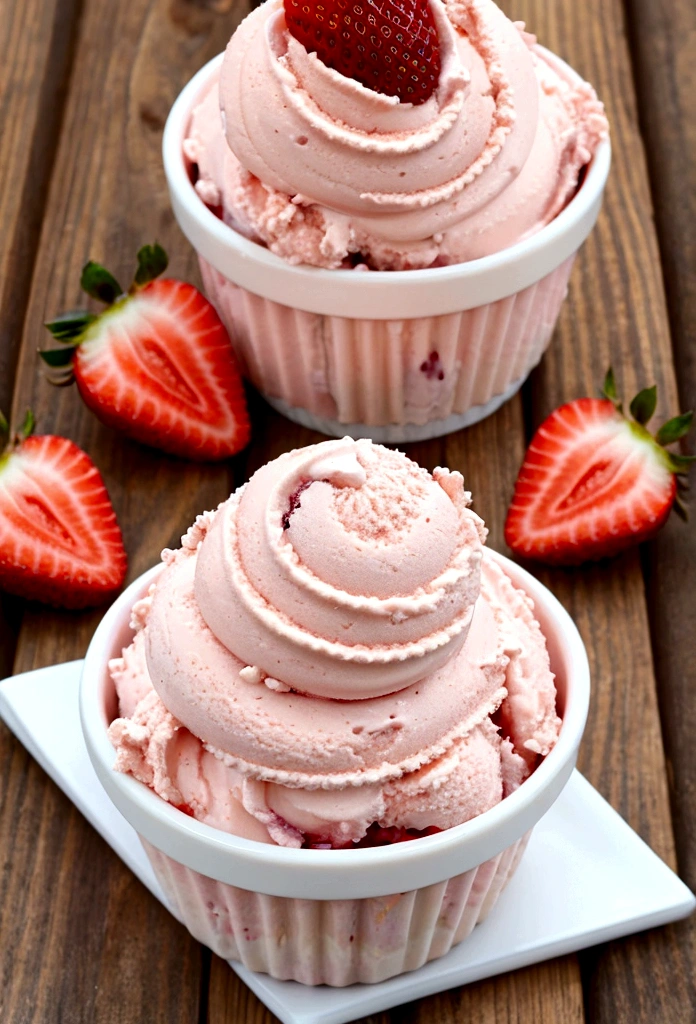 Strawberry Cheesecake Protein Ice Cream