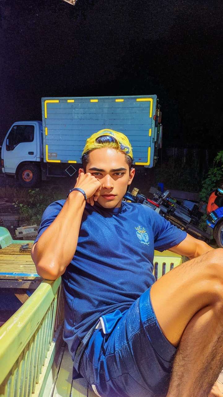 Best quality, masterpiece, detailed skin texture, detailed clothes texture, detailed face, super detail, 8k, intricate detail, 1 boy, The color doesn't change, Muscle guy, 1 guy