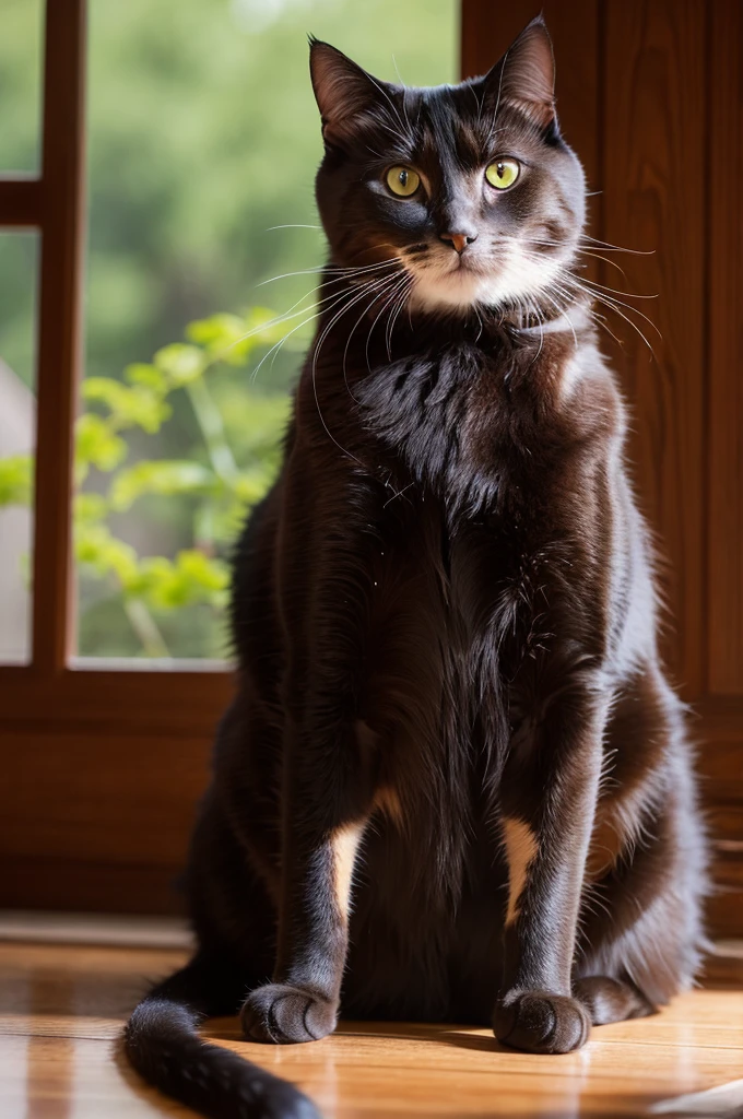 Cat samurai