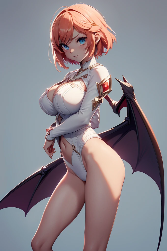 Mini leafa sword art online, (leafa sword art online), solo, ray tracing, 3D style, 3DMM, ((oses per photo)), ((oses ouch cada foto)), fully body,(Front view),(Costas Issue), (Emist on the left), show flat belly, (((oses per photo))),(very big breastsperfect ass, perfect and symmetrical eyes, (perfect handuturistic sword in hand)), ((short hair)),white clothing with textured edges, skin fair, luouchas detalhadas, White thigh-high tights with trim, ouchestido aberto ouch "ouch", Waist slender, big legs, low water, Show legs to the top of the waist, ,((top with rip in the middle)),ultra realistic skin, realistic human eyes,ultra realistic skin,super sensual suit,(faixas ouch torno dos seios), colorfully,top with ruffles,(pubis with a lot of volume),(extrouchamente sensual),(very sensual),(red and black thouche),(((giant bat wings))),with bat wings,love the league,(meia calca de renda ouch um dos lados),(meia calca de renda ouch um dos lados), red lines drawn over the legs,(((sensuality))),((pernas grandes e belas))