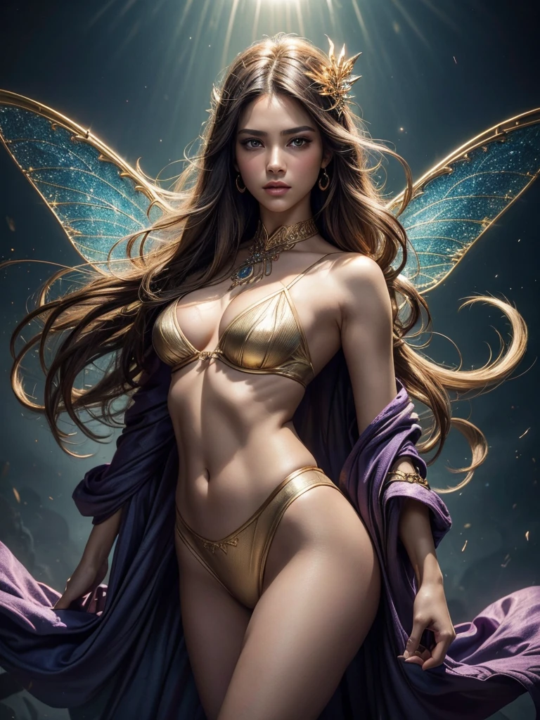 Hyper realistic smoke spouting from the smartphone screen forming flying beautiful woman as Jin.Big beautiful hazel eyes. Eyes and pupils symmetrical.Full lips.Bronze skin.Beautiful gold jewelry.Brocaded clothes in gold and lilac colours.Thin waist.Slim,elegant body.Magic out of chaos.Fire and smoke.Midnight blue.Centered,Perfect pose.Dynamic.Organic.Energetic.Volumetric light.Hyperrealism.Pop surrealism.Surrealism.Fantastic.Fantasy.Divine.Admirable.Magic.Flawless.Rare beauty.Mysterious.A dreamy fairy tale.Storybook illustration.small details.Sharp focus.mysterious look and quality.Ultra detailed.Soft palette.Super details.every texture.detailed texture.Realistic texture.Luxurious details.perfect.Cinematic effects.UHD. 3D. Hdr.High quality.32k Ultra HD,ultra realistic.35mm Fuji Film.Alexis Franklin style.Pino Daeni style.Kim Keever style.Hunt Slonem style.