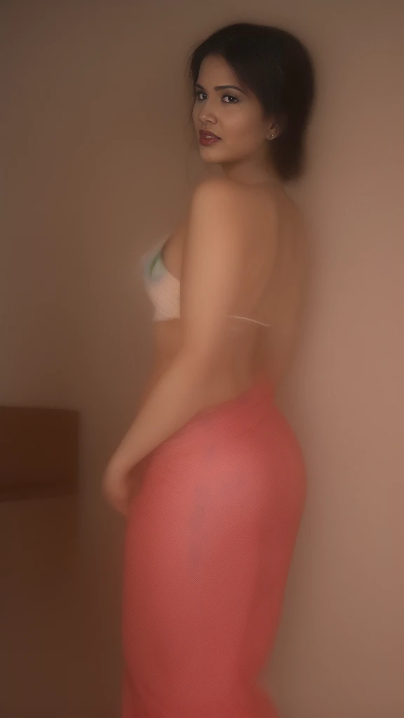  Sunny leone, inside class room behind blackboard  sassy photoshoot, (wearing full Indian saree ),(red lipstick, ???? bright face), (intricate detailing of face eyes nose mouth full lips & body parts), textured skin, smile:0.6, eyes symmetry, face symmetry, 256K, HDR, hyper realistic, intricate detailing, yotta-pixel image, yocto-pixel detailing, super realistic,4k, HDR, detailed image, full cover pink saree, round up ??? view back