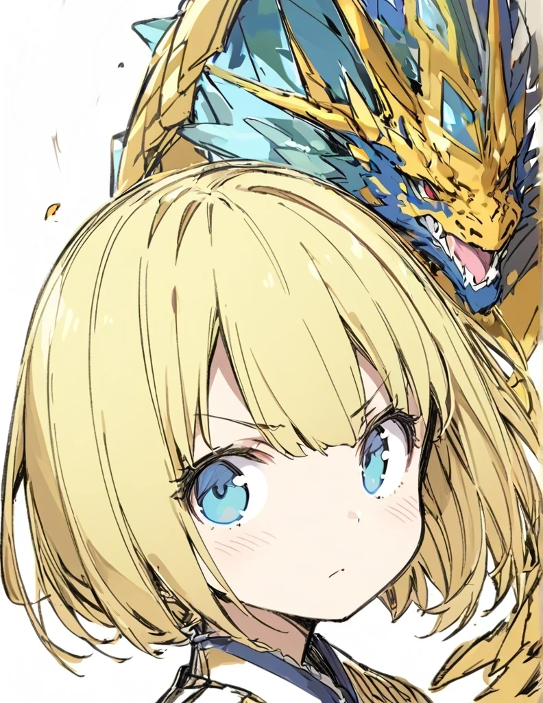 (Sketches)Ice Dragon
