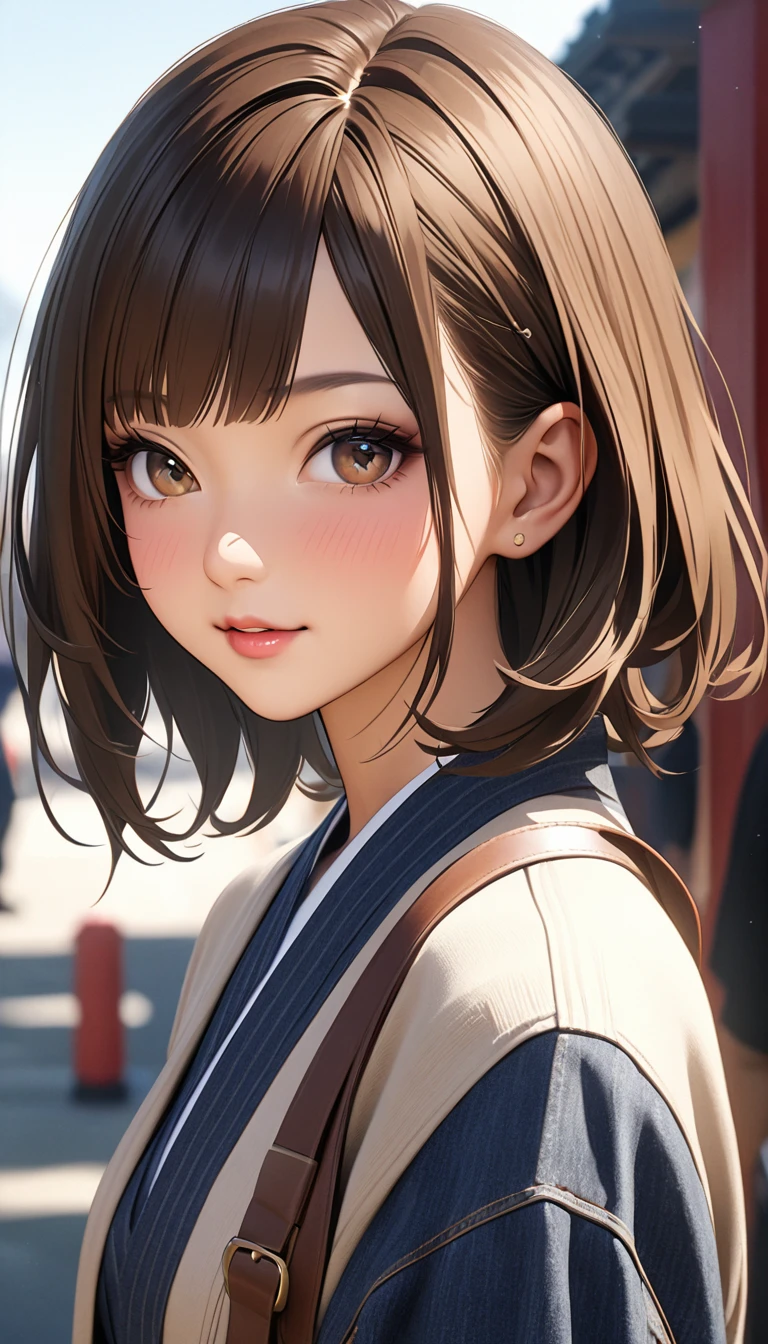 Ultra HD、Photorealistic,stylish🧶🧶、Japanese Gal、Brown skin、(stylishなこだわり抜いた男を誘惑する卑猥な🧶🧶)、20-year-old